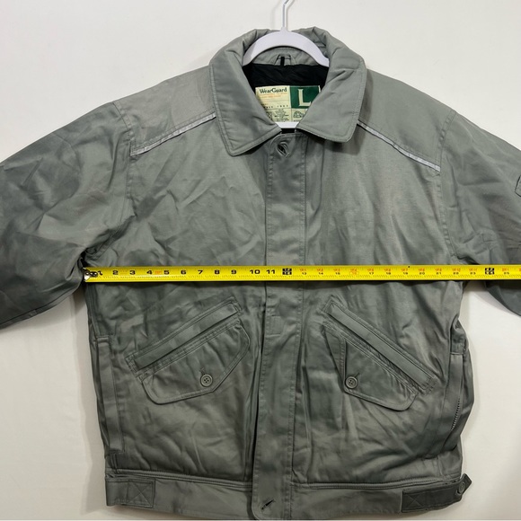Vintage Wear Guard Employee Uniform Jacket Full Zip Sleet Mud Snow Resistant - Picture 9 of 9